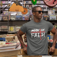 Man of Faith T-shirt | Trendy Christian Men's Apparel