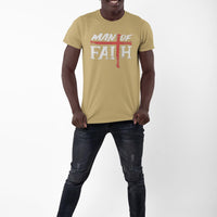 Man of Faith T-shirt | Trendy Christian Men's Apparel