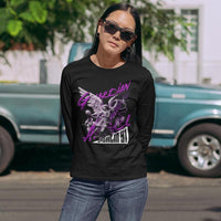 Guardian Angel Long Sleeve Tee | Christian Crewneck | Trendy Religious Apparel | Romans116