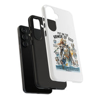 Christian Phone Case with Bible Verse, iPhone 17 16 15 14, Armor of God, Jesus God Phone Case, Christian Tech Accessories