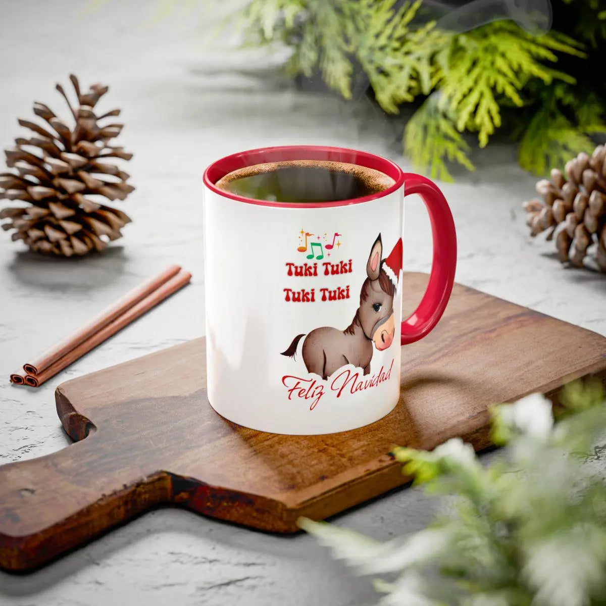 Feliz Navidad Mug: Mexican Christmas Coffee Cup