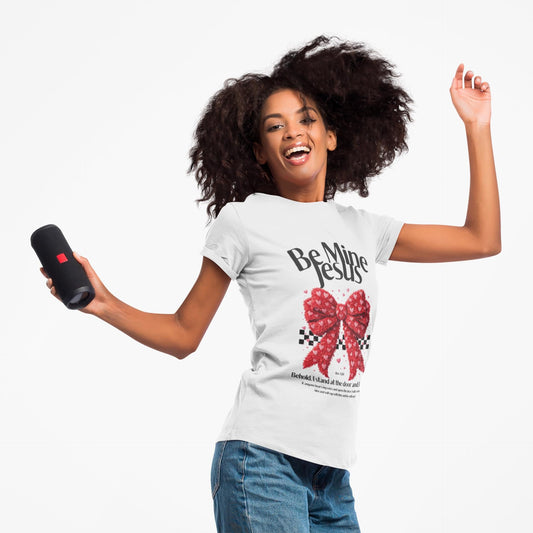 Christian valentines shirt, Christian Bow T-Shirt, Christian Valentine design, Jesus Loves You Tee