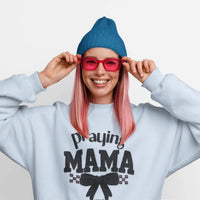 Praying Mama sweatshirt, Christian mom faith shirt, Cute Christian Mom apparel, Trendy Christian Mom Shirt, New Mom Gift