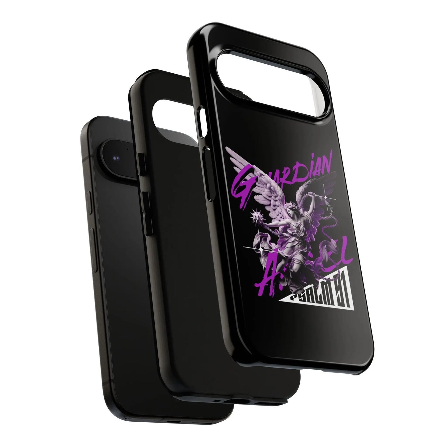 Guardian Angel Phone Case, Christian Phone Case, Stylish Phone Covers, Durable Mobile Cases, Christian Gifts, Psalm 91, Romans116