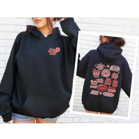 Christian Sticker Hoodie, Trendy Christian Apparel, Cute Christian Sweatshirt, Gift for Christian Girlfriend