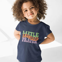 Little Answered Prayer Kids T Shirt, Christian Toddler Tee, Faith Based Kids Shirt, Retro Christian Tee, Religious Children Shirt