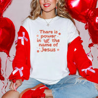 Comfort Colors Jesus T-Shirt | Christian Valentine Faith Tee | Religious Valentine Shirt | Christian Gift for Her | Cute Church Apparel