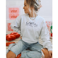 God Is Love Sweatshirt, Bible Verse Sweatshirt for Valentines Day, Christian Valentine's Day T-Shirt, Scripture Valentine Gift for Her