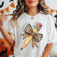Christian Teacher T Shirt, Christian Back to School Tee, Religious Teacher Gift, Faith Based Teacher Apparel, Leopard Bow Shirt