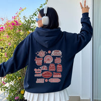 Christian Sticker Hoodie, Trendy Christian Apparel, Cute Christian Sweatshirt, Gift for Christian Girlfriend