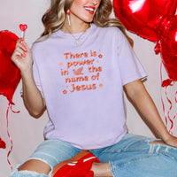 Comfort Colors Jesus T-Shirt | Christian Valentine Faith Tee | Religious Valentine Shirt | Christian Gift for Her | Cute Church Apparel