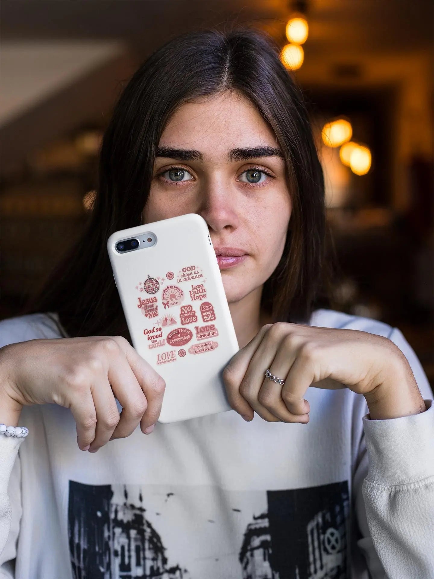 Christian Sticker Collage Phone Case