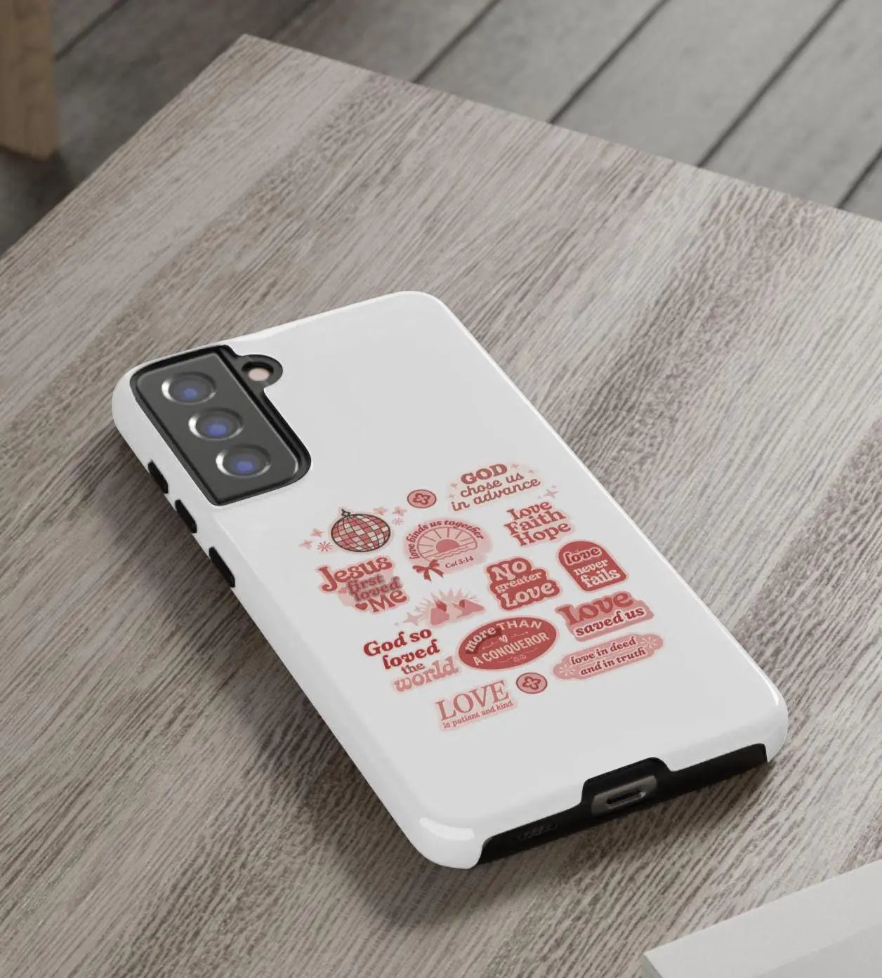 Christian Sticker Collage Phone Case