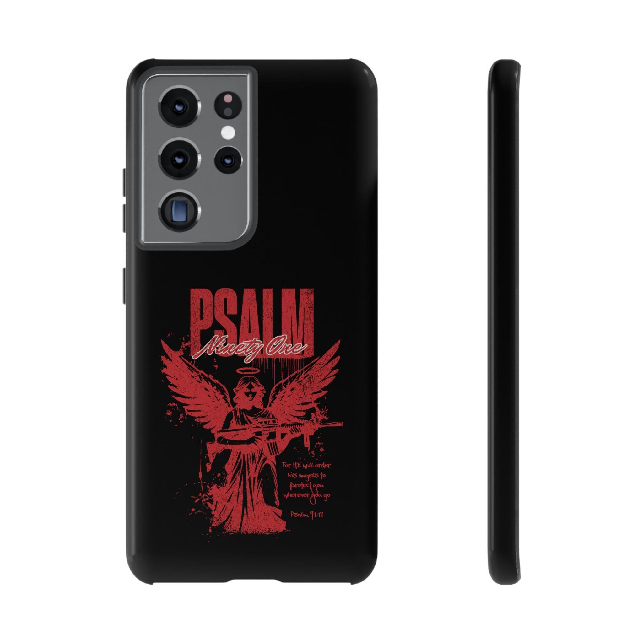 Christian Phone Case, Psalm 91 Christian gifts for women, christian gift ideas, youth pastor gift