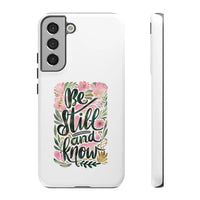 Be Still and Know Christian Cell Phone Case, christian cell phone case iphone samsung