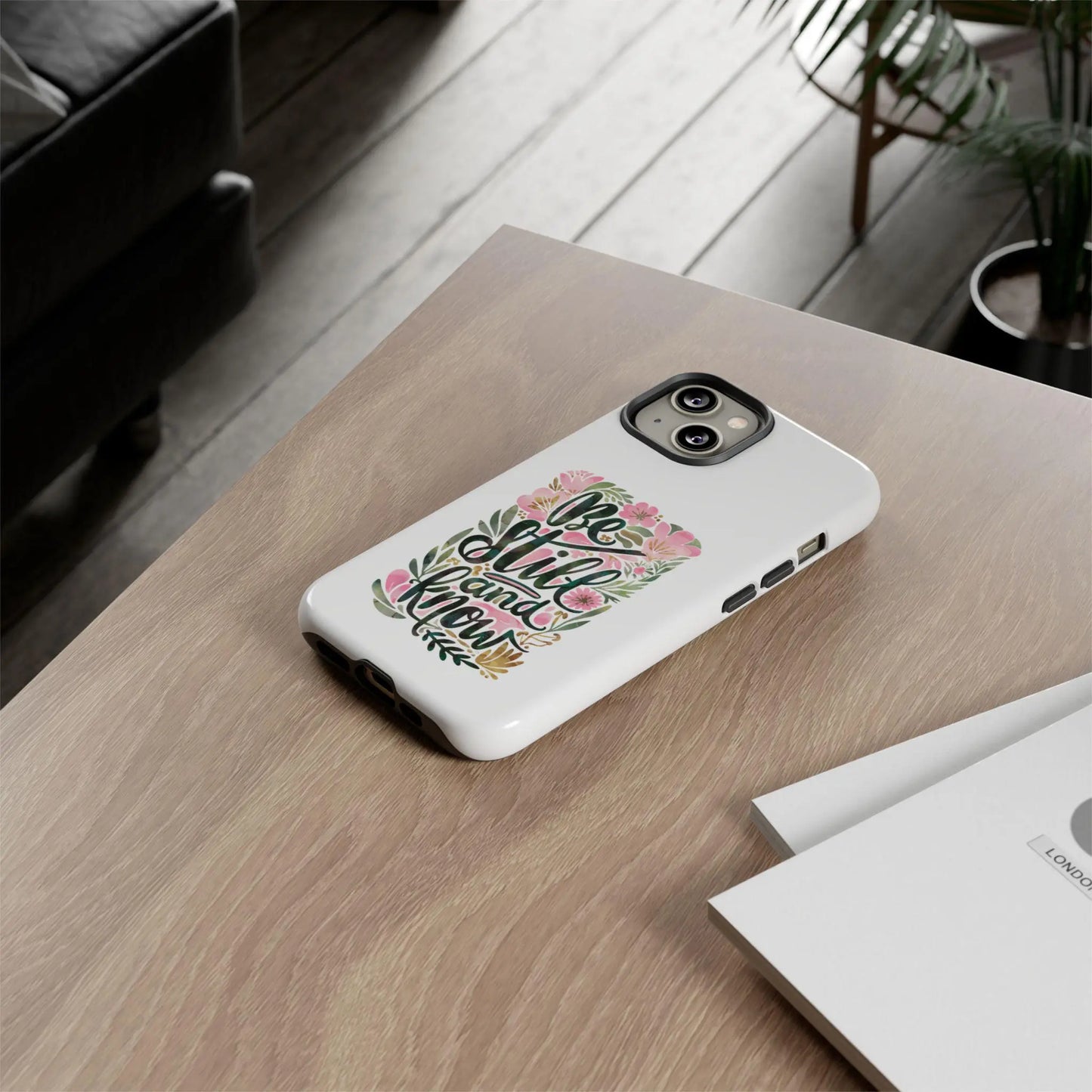 Be Still and Know Christian Cell Phone Case, christian cell phone case iphone samsung