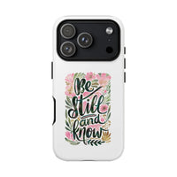 Be Still and Know Christian Cell Phone Case, christian cell phone case iphone samsung