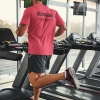 Christian Athletic Apparel | Scripture Performance Tee T-Shirt | Athletic Faith Workout Shirt | Christian Gym Shirt | Religious Dad Gift
