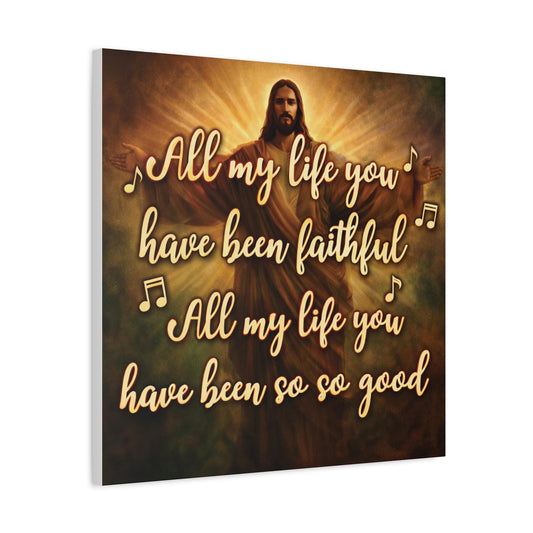 Jesus Wall Art - Christian Canvas Prints - Christian Wall Art - Vintage Scripture Art