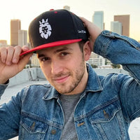 Snapback Christian Cap | Lion of Judah Embroidered Trucker Hat | Gift for Pastor | Christian Hats for Men or Women | Faith Baseball Cap