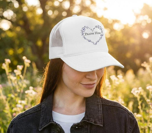 Praise Him Embroidered Hat