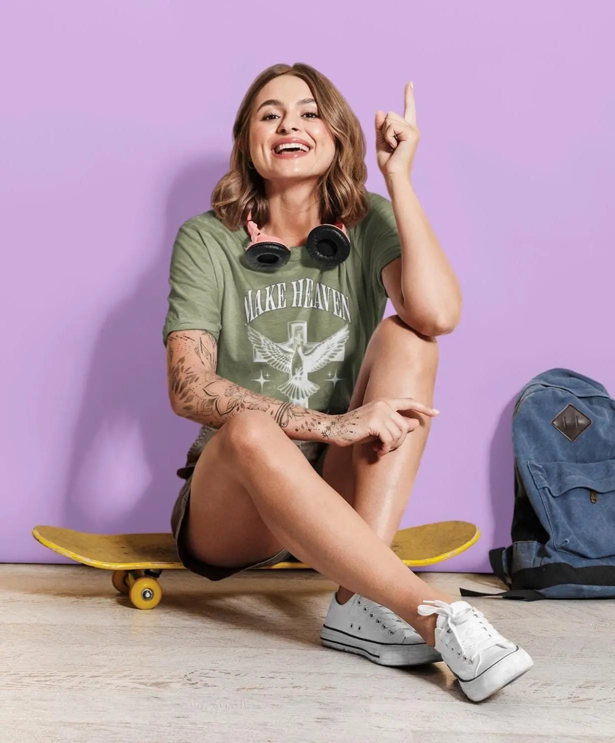 Make Heaven Crowded Tee