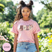 Pray Patchwork Floral T-shirt | Womens Christian Faith Tee | Cottagecore Pray Quilt Patchwork Top | Trendy Christian Apparel