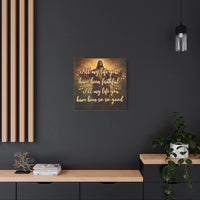 Jesus Wall Art - Christian Canvas Prints - Christian Wall Art - Vintage Scripture Art
