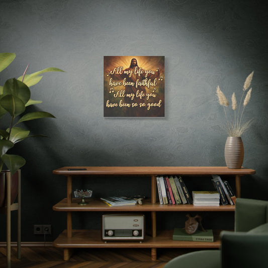 Jesus Wall Art - Christian Canvas Prints - Christian Wall Art - Vintage Scripture Art