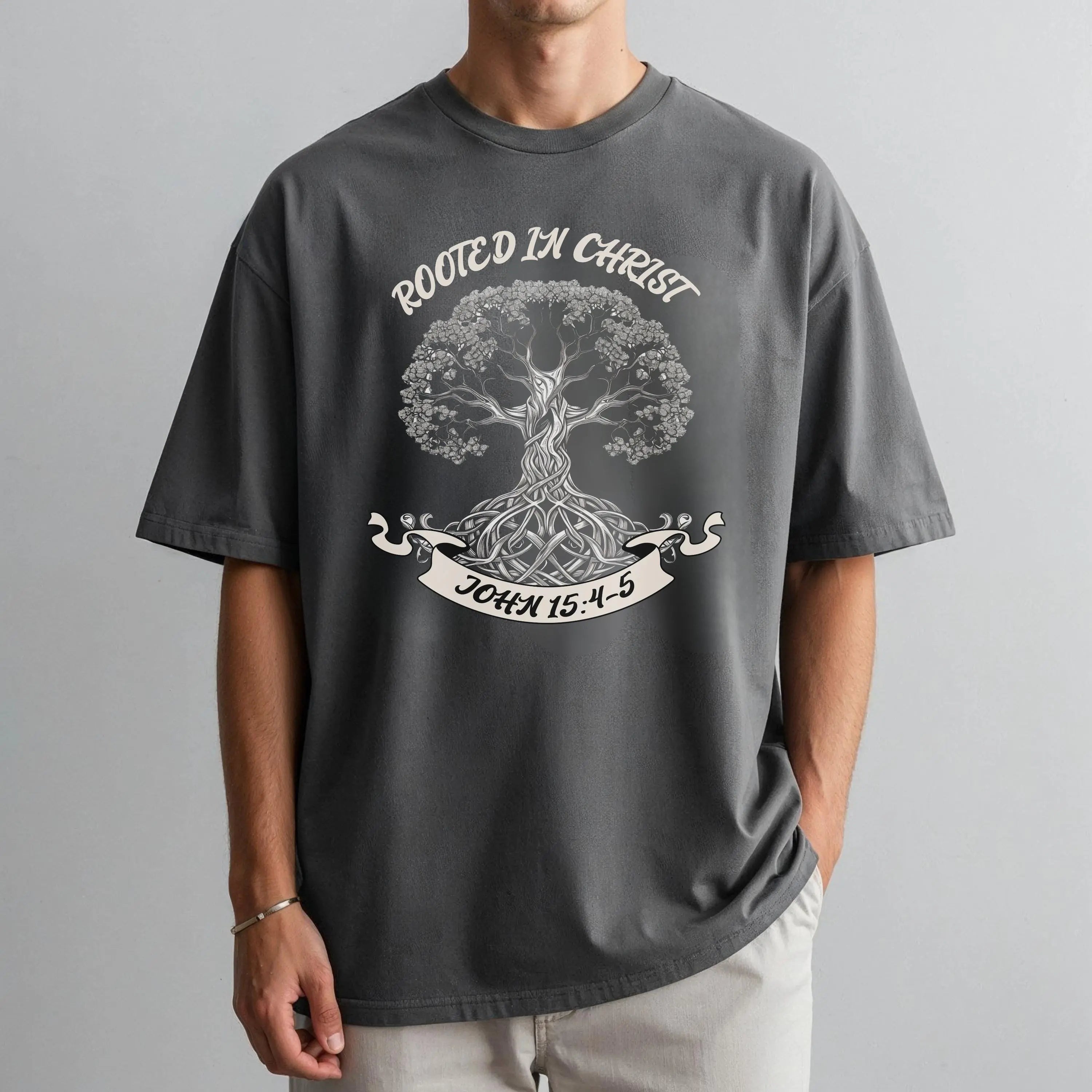 "Rooted in Christ" Comfort Colors® T-Shirt