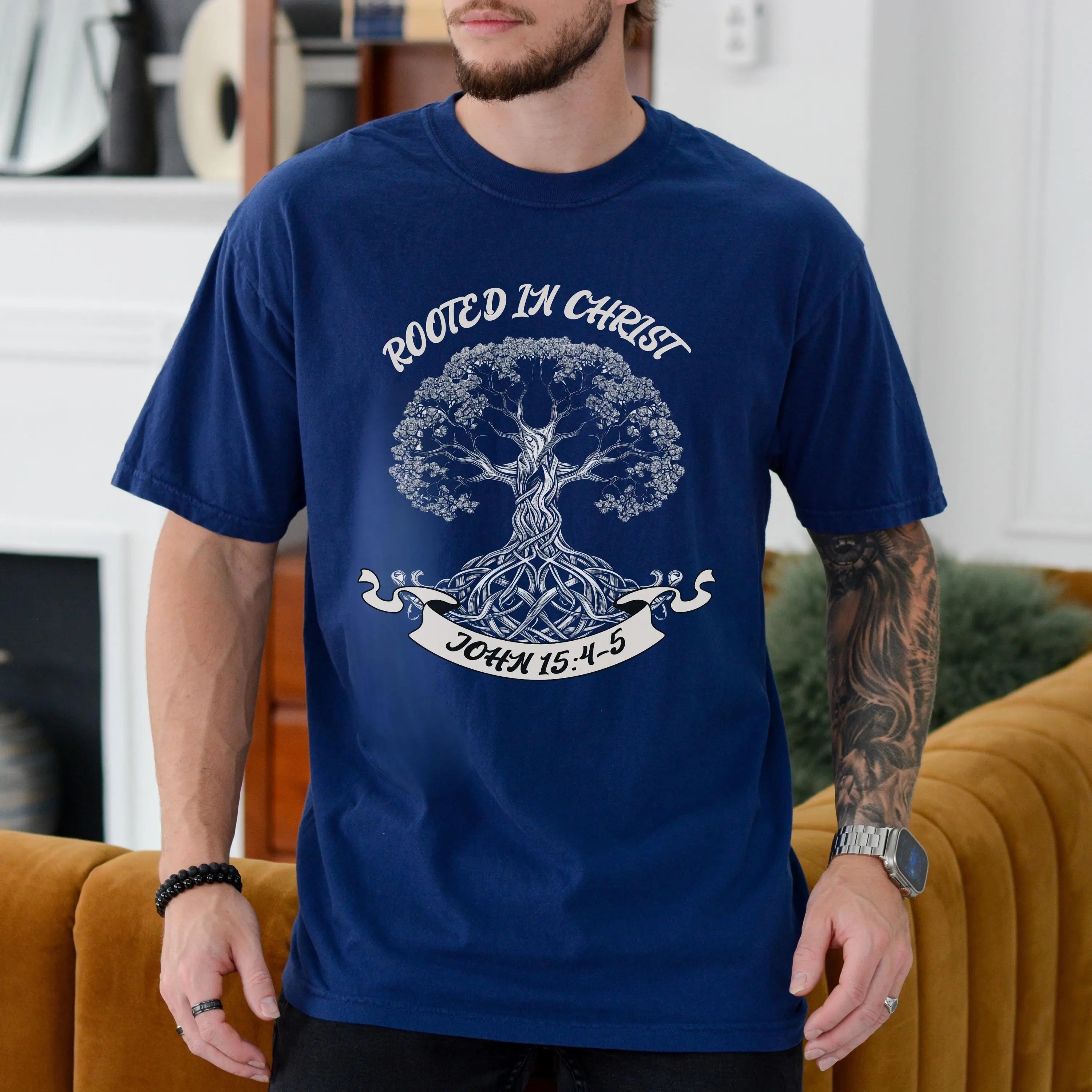 "Rooted in Christ" Comfort Colors® T-Shirt