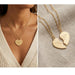 Christian Jewelry | Christian necklace | Gift for Christian Wife | Psalm 147 Broken Heart Necklace