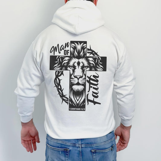 Man of Faith Zip Hoodie