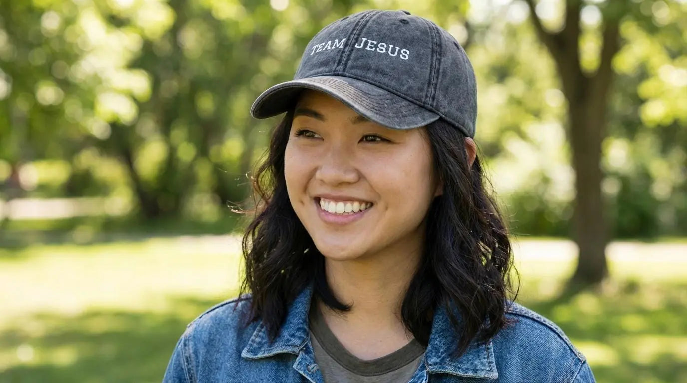 Embroidered Team Jesus Cap