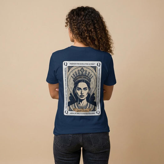 Queen Esther Comfort Colors – Womens Christian Faith Shirt | “For Such a Time as This” Bible Verse Shirt | Esther 4:14 Christian Apparel