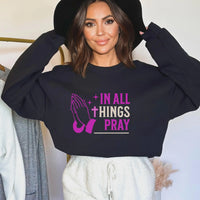 In All things Comfort Colors® Sweatshirt