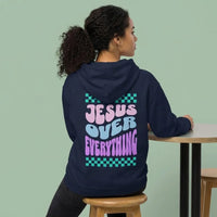 Checkered Jesus Hoodie