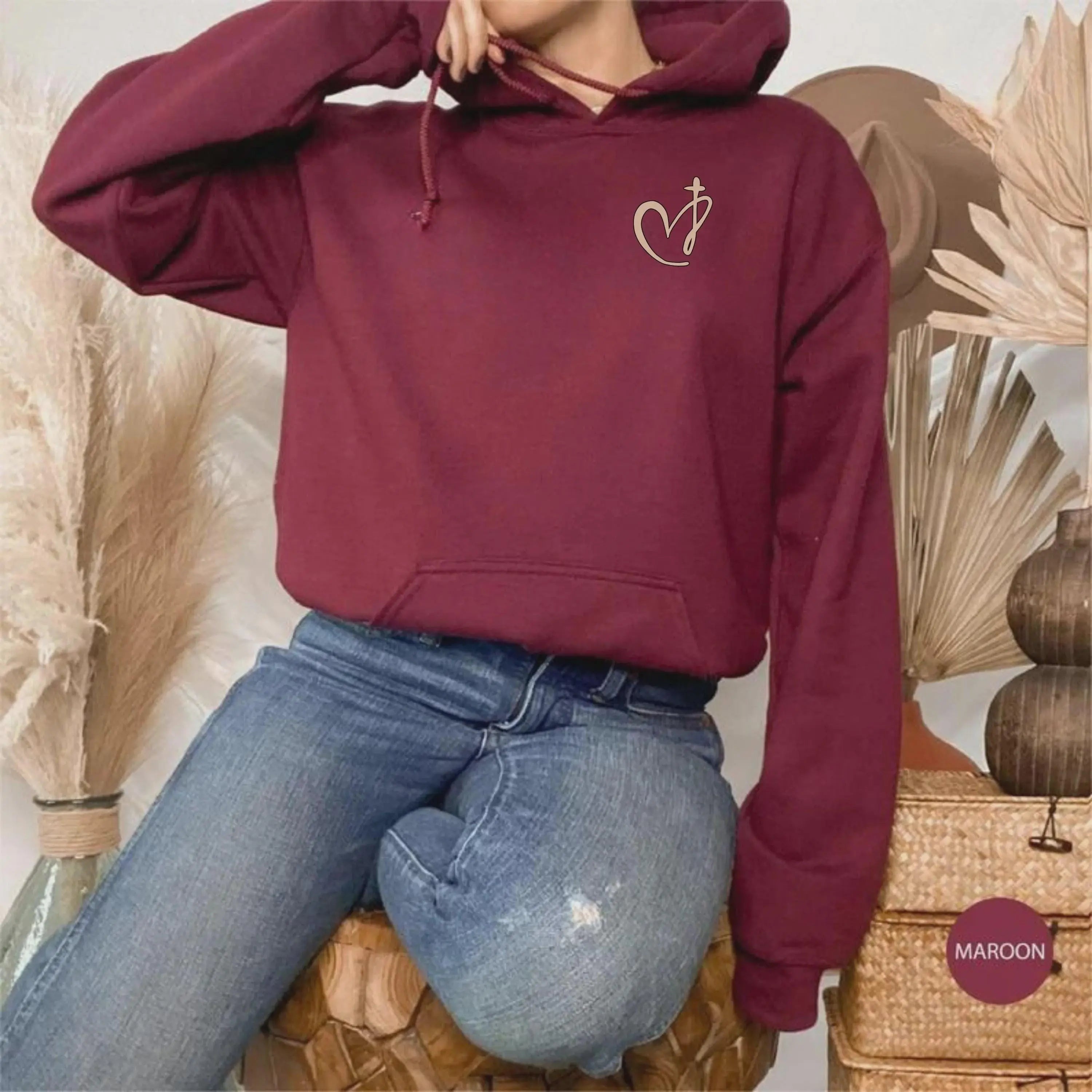 Brokenhearted Hoodie, Psalm 147:3 Hoodie, Christian Streetwear Hoodie, Broken Heart Healing Design, Faith Based Sweatshirt, Worship Apparel
