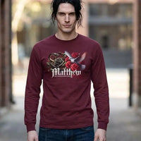 Matthew 10:16 Dove and Serpent Long Sleeve Tee | Scripture Faith Design