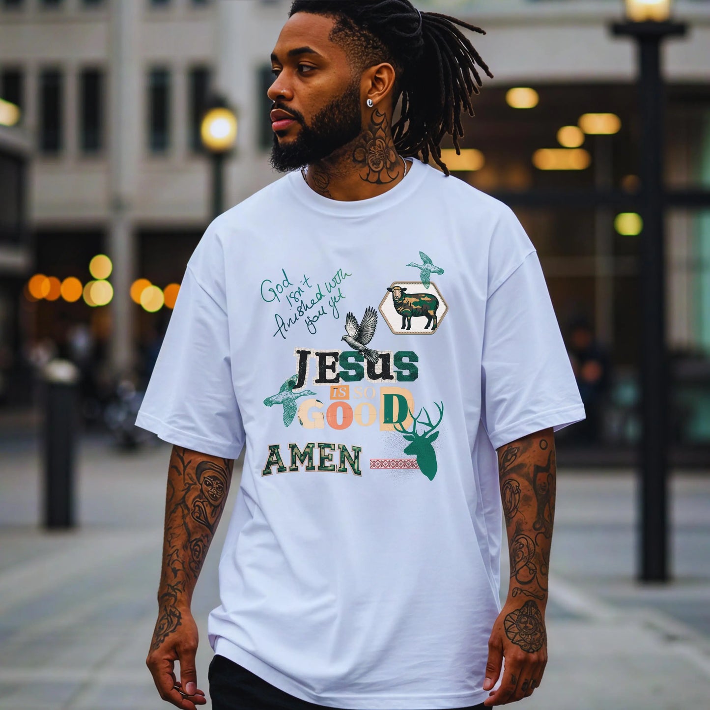 Jesus Is So Good Tee, Vintage Style Christian Shirt, Faith Inspired Graphic Tee, Aesthetic Christian Apparel, Inspirational Christian Gift