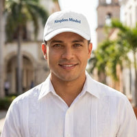 Embroidered Christian Faith Hat | Kingdom Minded Dad Cap |