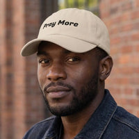 Embroidered Religious Baseball Cap | Pray More Hat | Christian Accessories | Faith Apparel