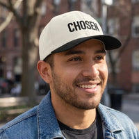 CHOSEN Cap | Two-Tone Trucker Hat | Christian Apparel for Men| Embroidered Christian Hat