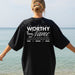 Worthy Is Your Name Tee | Trendy Christian Shirt | Christian Faith Scripture Tee | Bible Verse Shirt | Church T-Shirt | Worship leader Gift