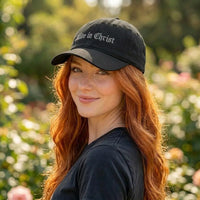 Embroidered Christian Cap | Christian Hat | Faith-Based Christian Baseball Cap