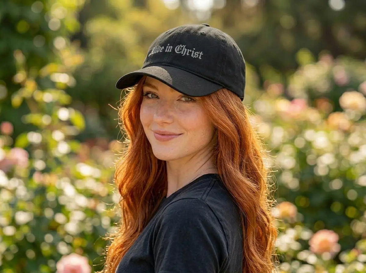 Embroidered Christian Cap | Christian Hat | Faith-Based Christian Baseball Cap