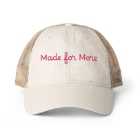 Made for More Christian Trucker Hat | Jesus Trucker Hat | Embroidered Christian Cap