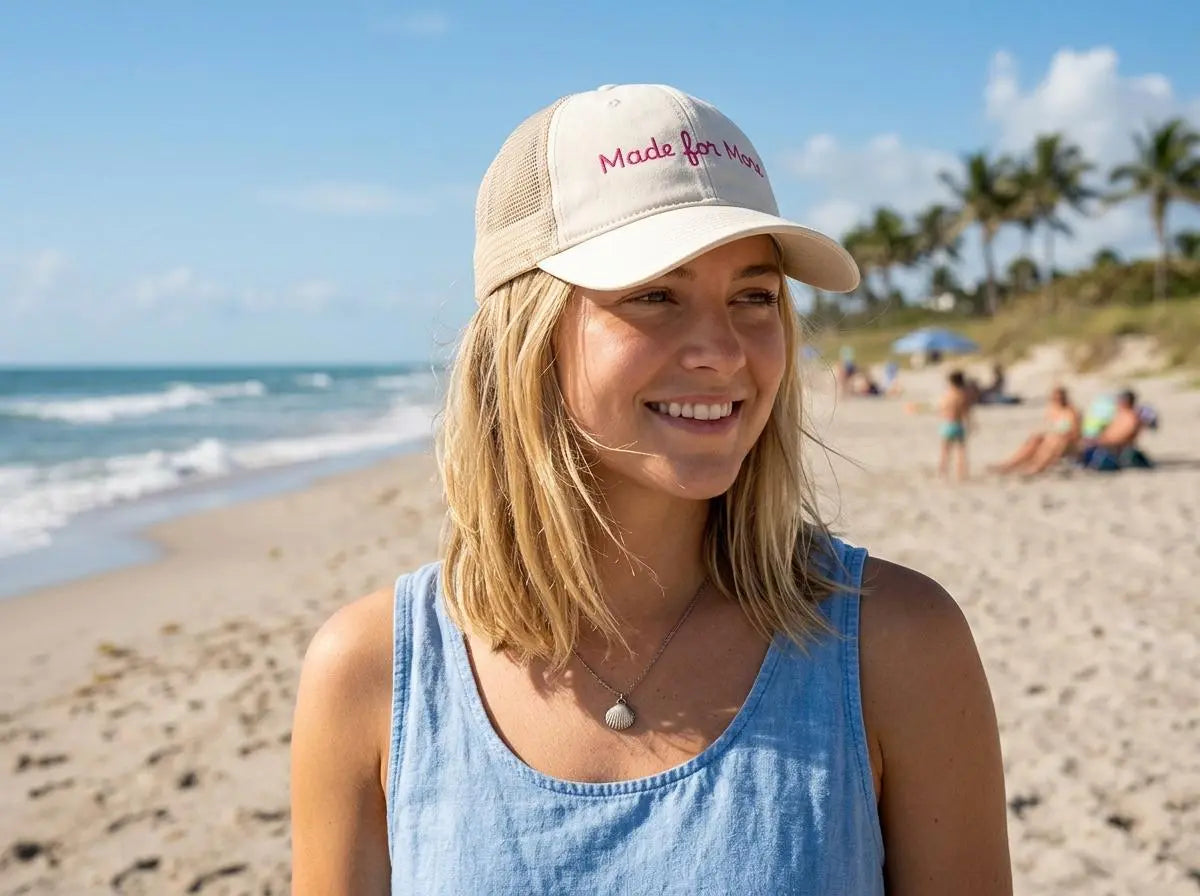 Made for More Christian Trucker Hat | Jesus Trucker Hat | Embroidered Christian Cap