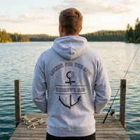 Mens Christian Hoodie, Hebrews 6:19 Anchor Verse, Religious Streetwear Sweatshirt, Church Hoodie, Christian Lake Hoodie