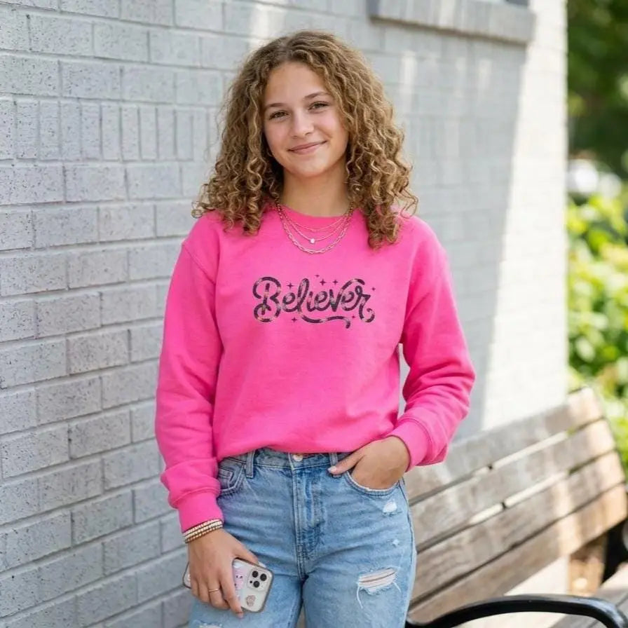 Christian Youth Sweatshirt | Christian Kids Crewneck | youth christian apparel | Church Youth Crewneck
